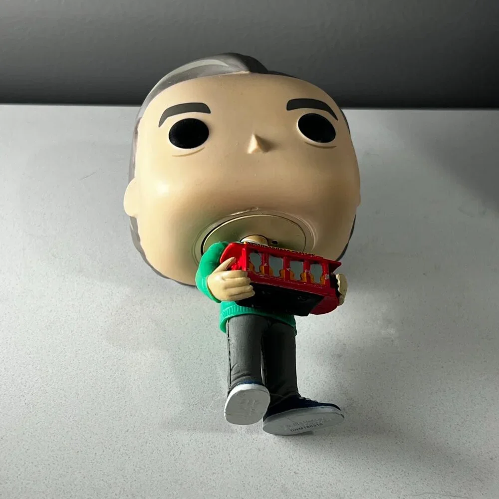 Funko Pop! Mister Rogers' Neighborhood Fred Rogers with Red Trolley Collectible - Picture 3 of 6
